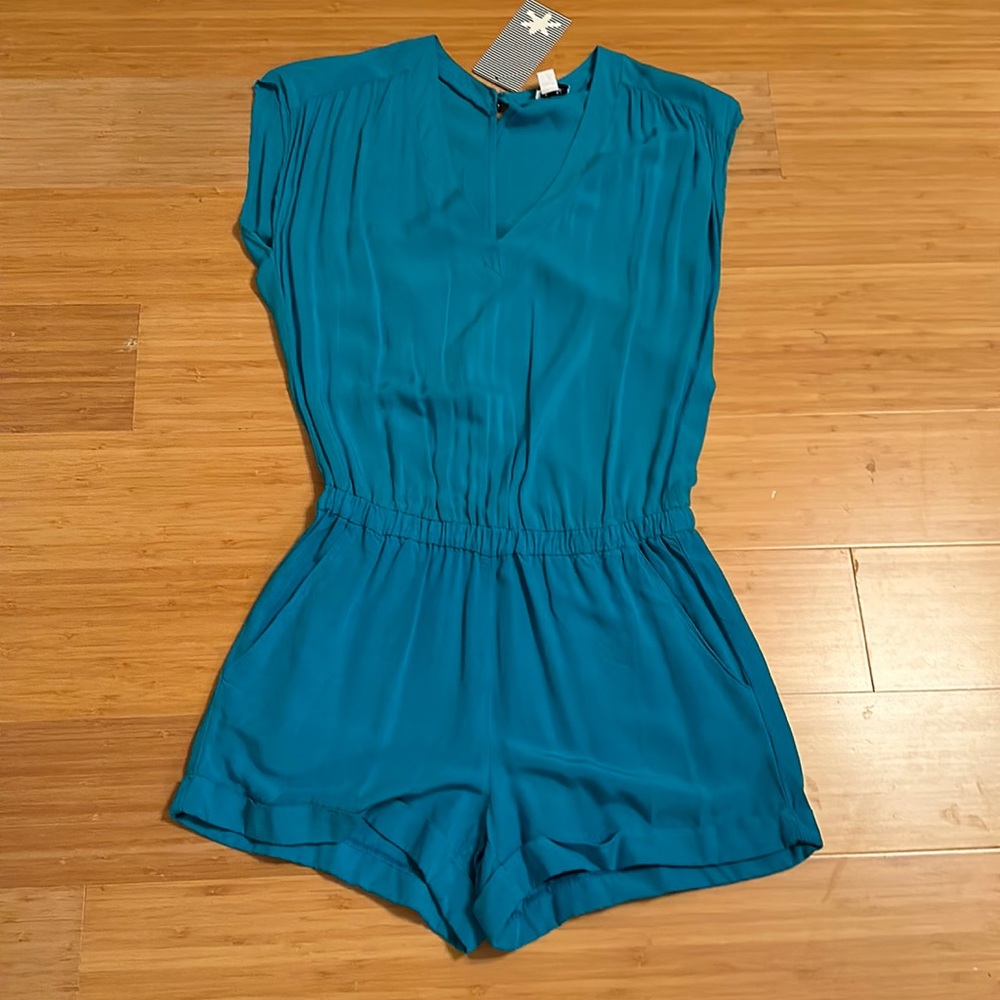 Splendid Teal Jumpsuit